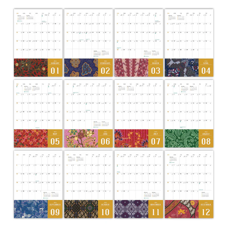 Batik Calendar - Image 3