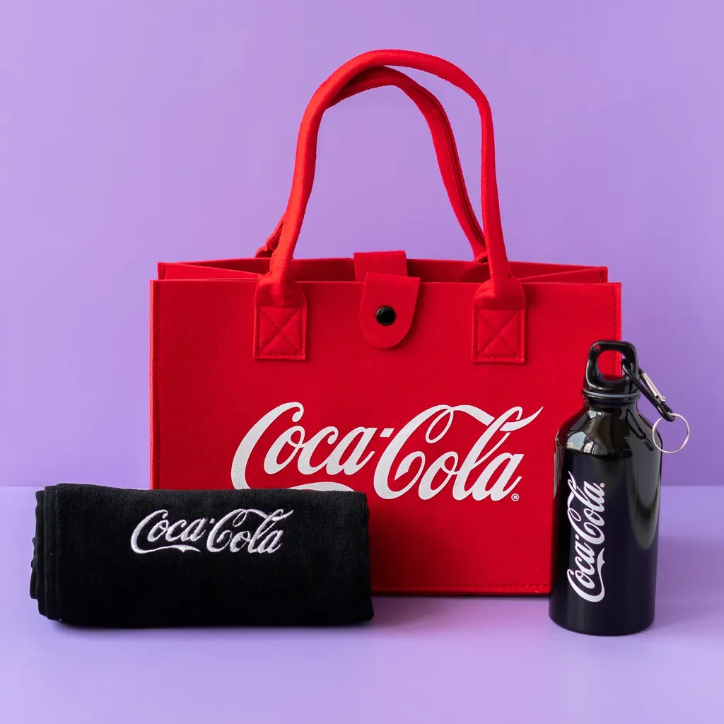 Golf Gift Set – Sports Bottle, Towel & Felt Bag