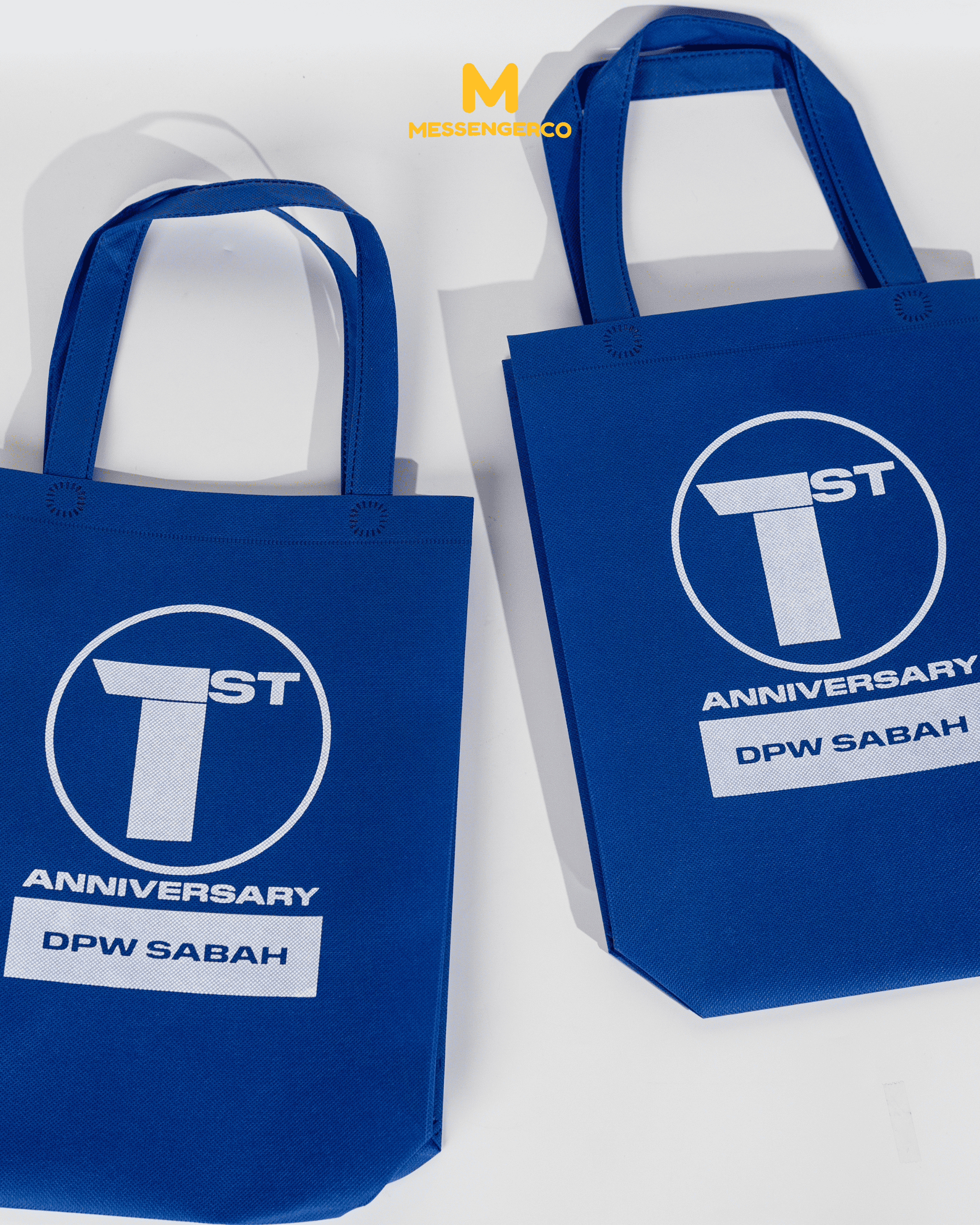 Blue Executive Gift Set – LED Flask, Cap & Custom Acrylic Keychain - Image 3