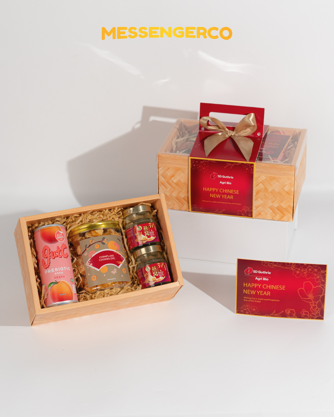 RADIANT Custom Gift Set – Bird’s Nest, Cookies & Sparkling Peach Soda