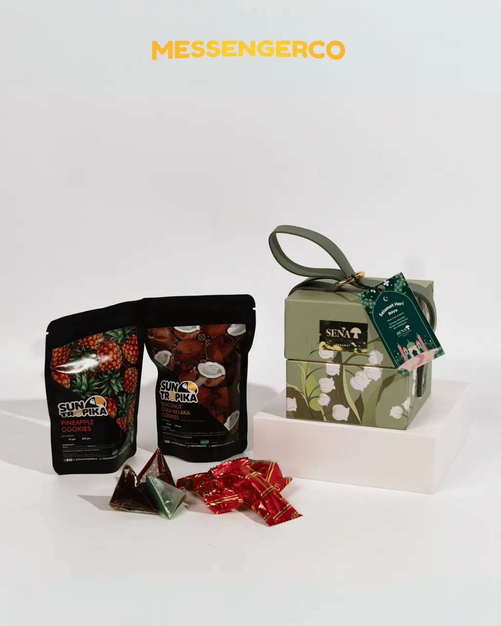 SERI Raya Gift Set - Cookies Mix, Dodol & Candy - Image 2