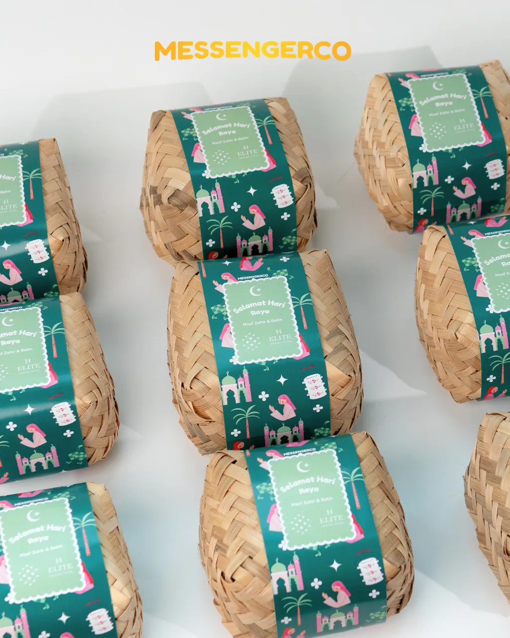 MESRA Raya Custom Gift Set - Dodol, Peanut Candy & Cookies