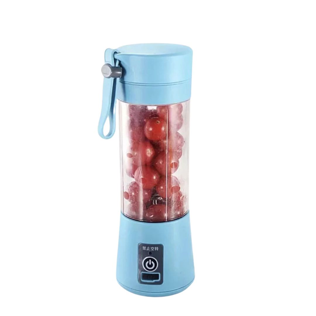 Portable USB Rechargeable Fruit Juice Blender | 380ML Juicer Mixer with 6 Blades