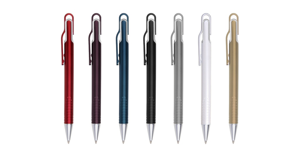 MIRAGE - Plastic Ball Pen (White) - Image 2