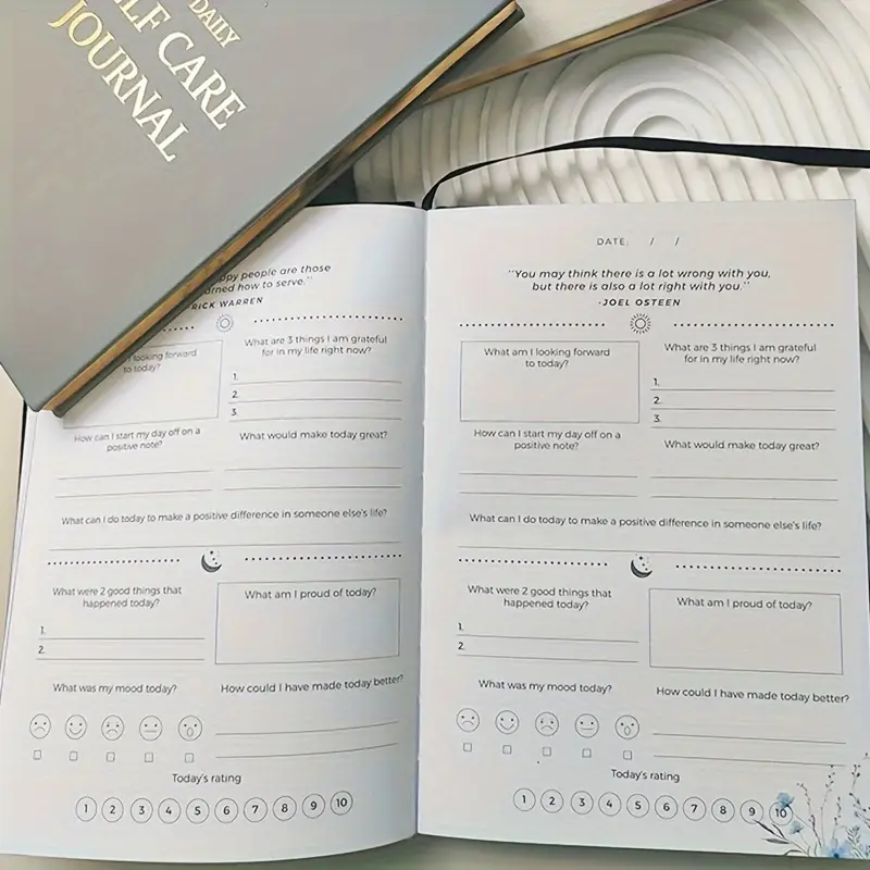 Self Care Journal - Black - Image 2