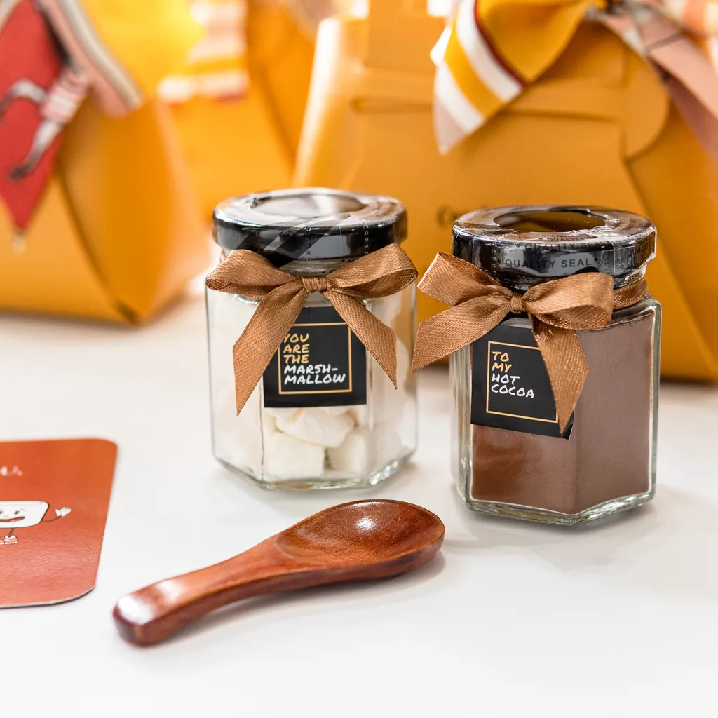Mini Hot Cocoa Gift Set - Yellow Tote Edition - Image 3