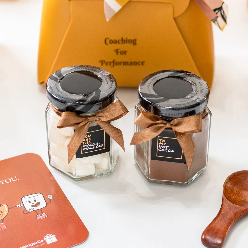 Mini Hot Cocoa Gift Set - Yellow Tote Edition - Image 4
