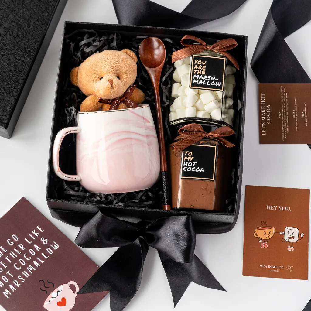 Classic Hot Cocoa Gift Set – Pink