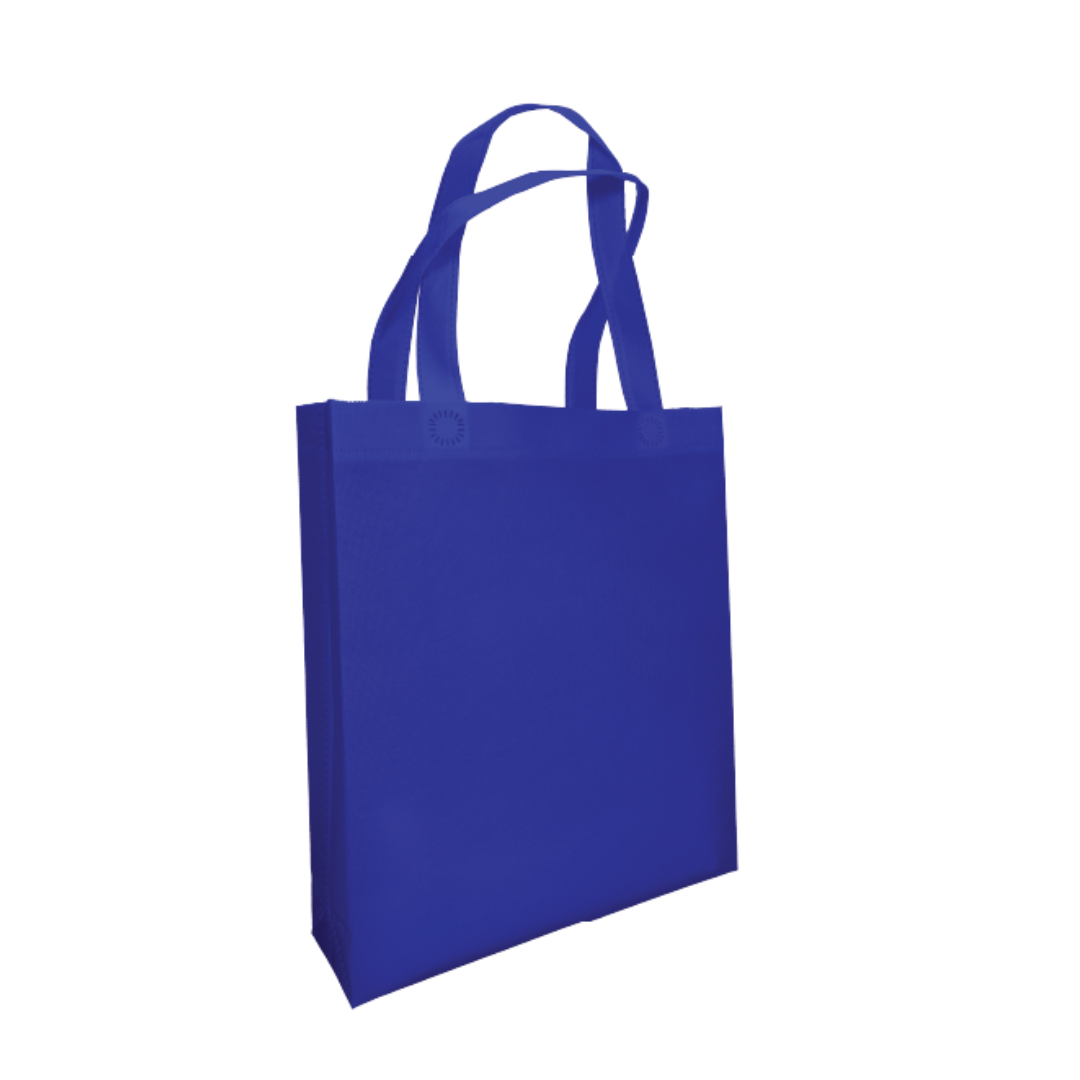 Non Woven Bag A4 28cm(W) x 32cm(H) x 8cm(G) 80gsm - Royal Blue