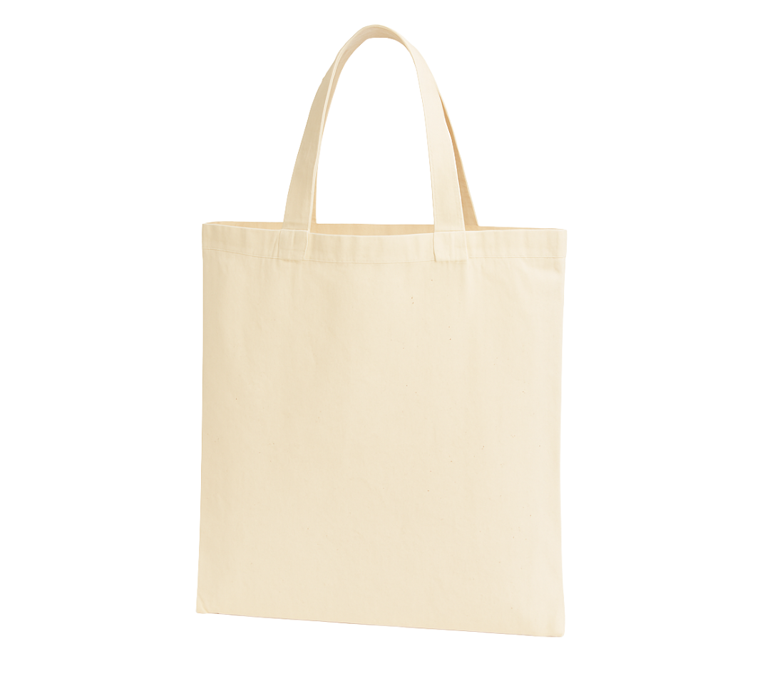Lightweight Canvas Tote Bag – 35x40cm 5oz - Natural Beige