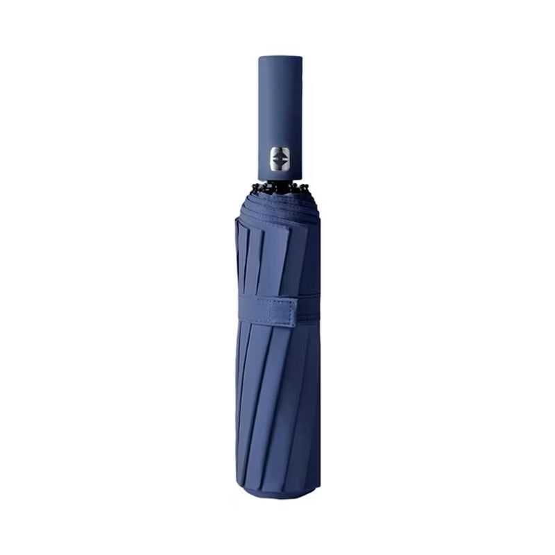 23" Auto-Open 12-Rib Windproof Umbrella | Compact Folding Design