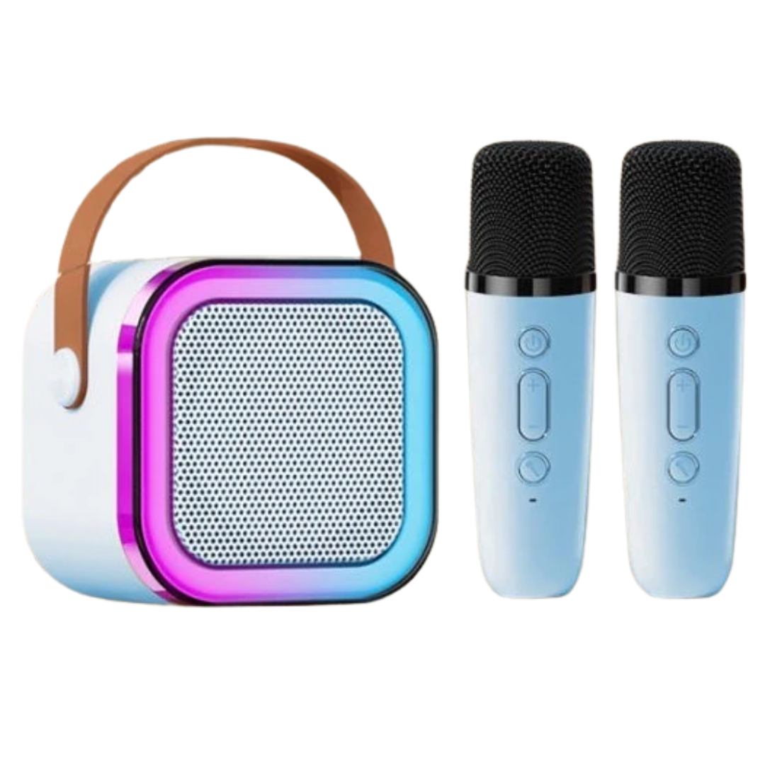 Mini Wireless Bluetooth Karaoke Speaker | Portable Mic System | 6W Hi-Fi Sound
