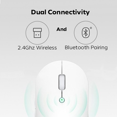 Original Xiaomi Bluetooth Wireless Silent Mouse - Black - Image 5