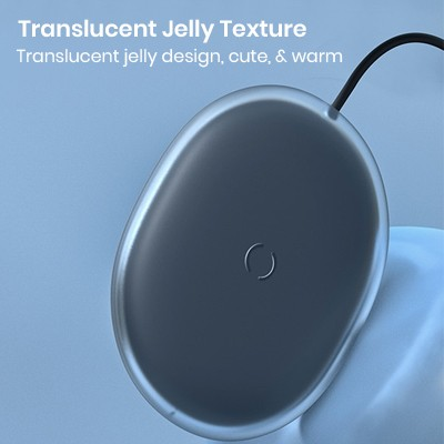 BASEUS Jelly Wireless Charger β 15W (Black) - Image 3