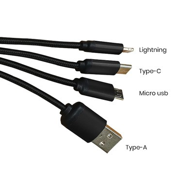 LUMI 3-in-1 Charging Cable - Image 6