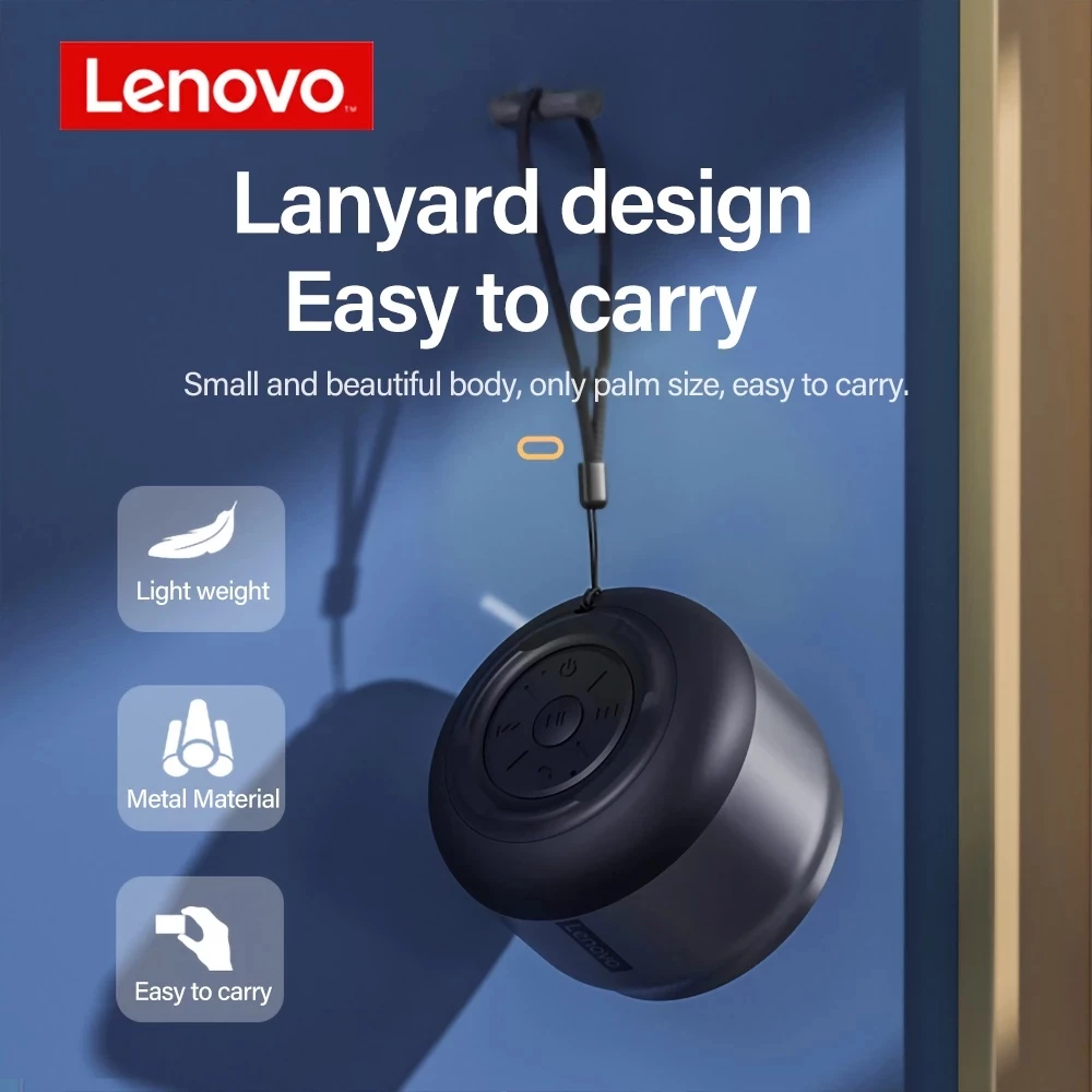 Lenovo K30 Wireless Portable Bluetooth Speaker | 3D Stereo Sound & Subwoofer | Thinkplus