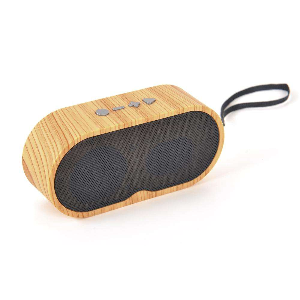 KELLY Portable Bluetooth Speaker - Light Brown