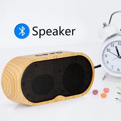 KELLY Portable Bluetooth Speaker - Light Brown - Image 6