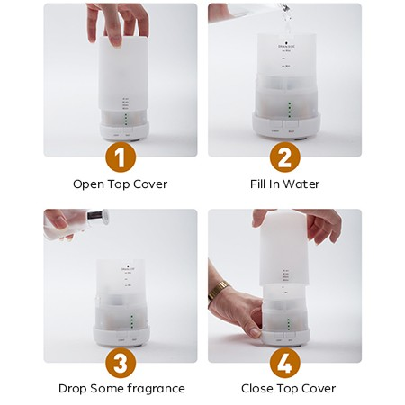 MIST Aromatherapy Humidifier Diffuser with LED - Image 4