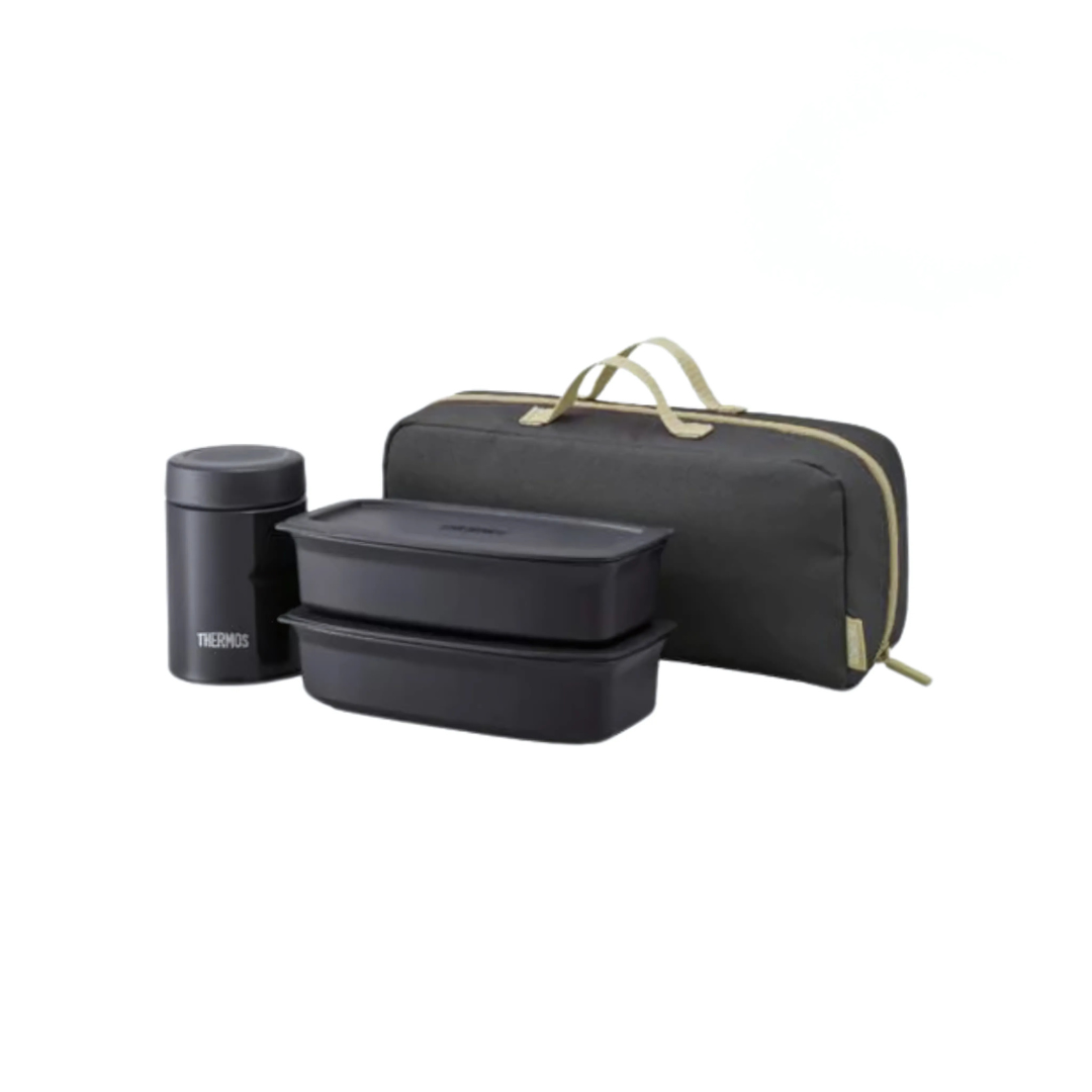 Thermos 200ml Soup jar + 2pcs 400ml Food Container Set [JEA-1001]