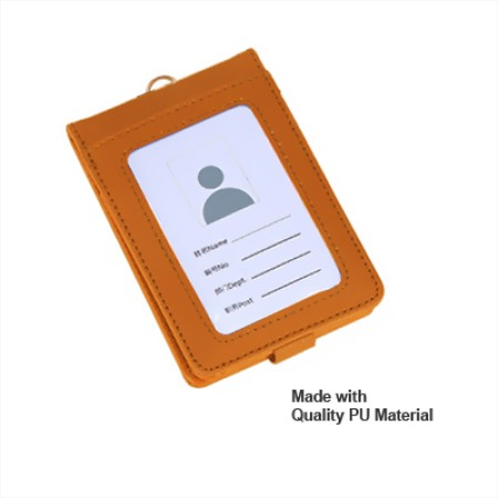 SMOOV PU ID Holder Flip Wallet - Yellow - Image 6