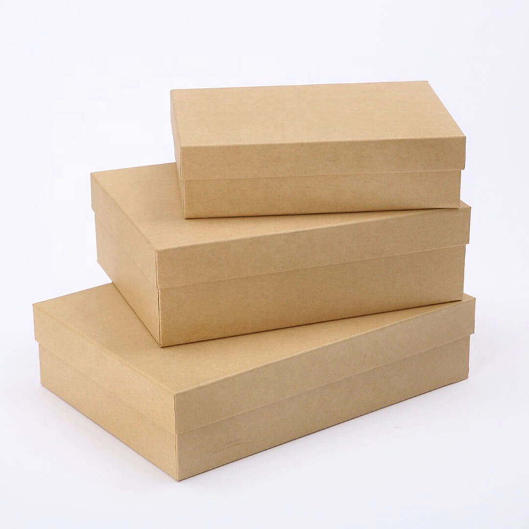 Rectangle Brown Kraft Box - M - (24cm x 18.5cm x 6cm)