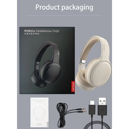 TH30 Bluetooth Wireless Headphone | Gaming & Music | BT 5.4