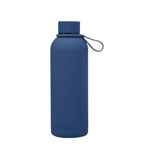 SEEK Thermos Coated Stainless Steel Bottle – 500ml - Blue
