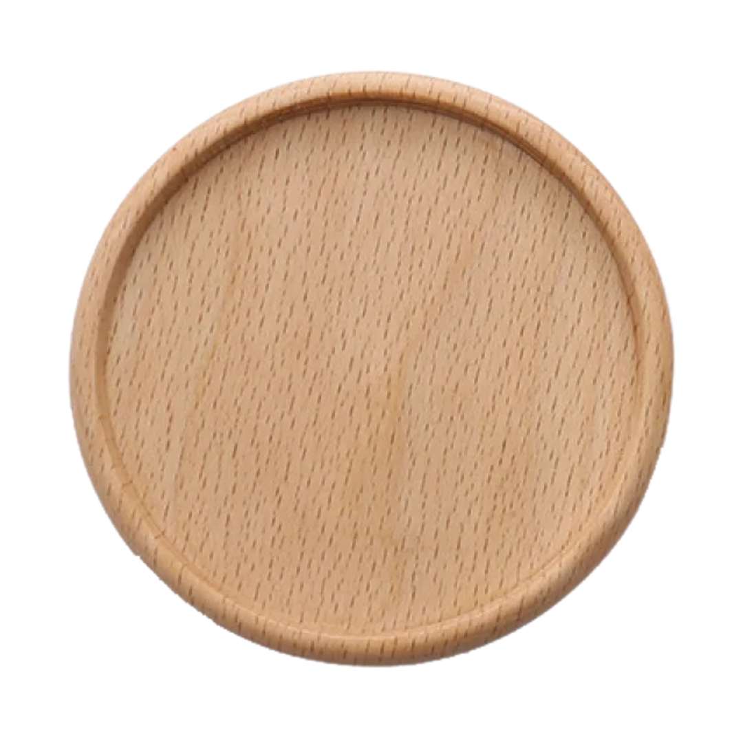 Wooden Coaster 8.8cm