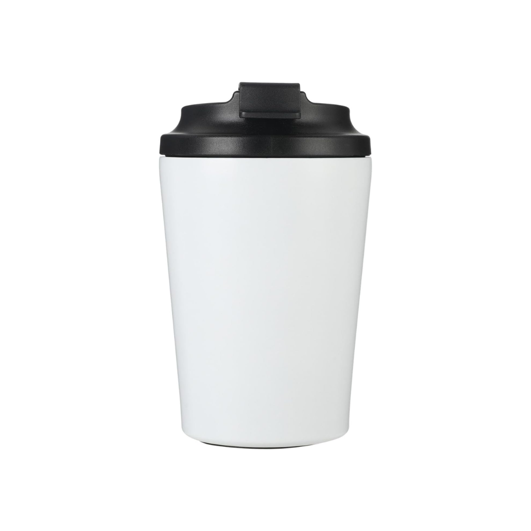 DEVINE Stainless Steel Double Wall Mug (350ml) - White