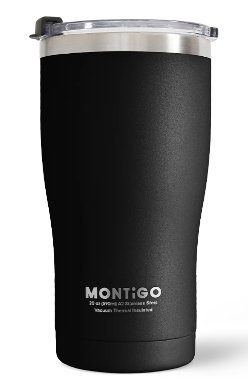 MONTIGO Knight's Tumbler (590ml) - Black (MOQ 100)