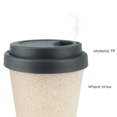 MUSE - Coffee Cup PP Wheat (300ml) - Black - Image 3