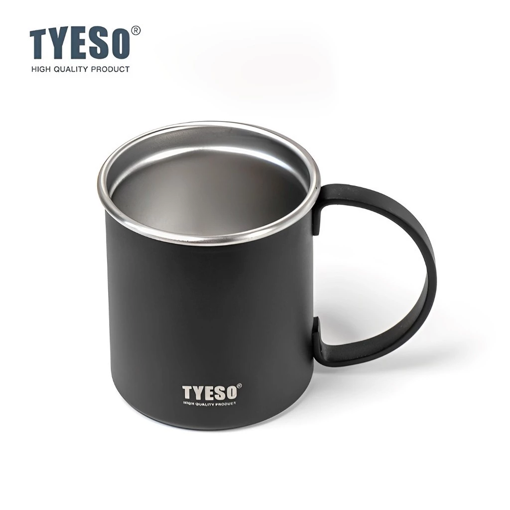 TYESO Hot And Cold Stainless Steel Insulated Thermal Coffee Cup Mug (473ml) Green - Image 4