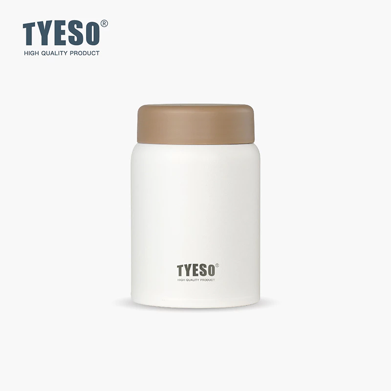 TYESO Cold And Hot Insulated Thermos Food Jar (280ml) White
