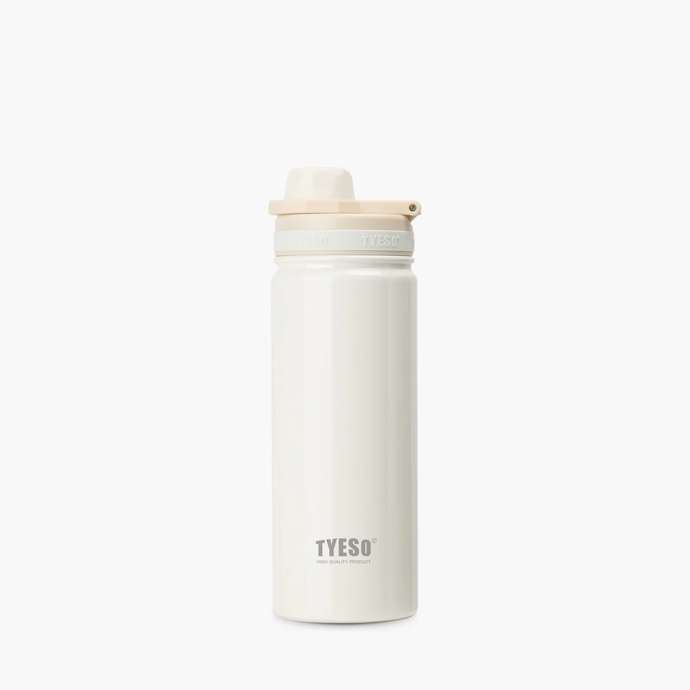 TYESO Vacuum Insulated Tumbler Sport Bottle (600ml) White