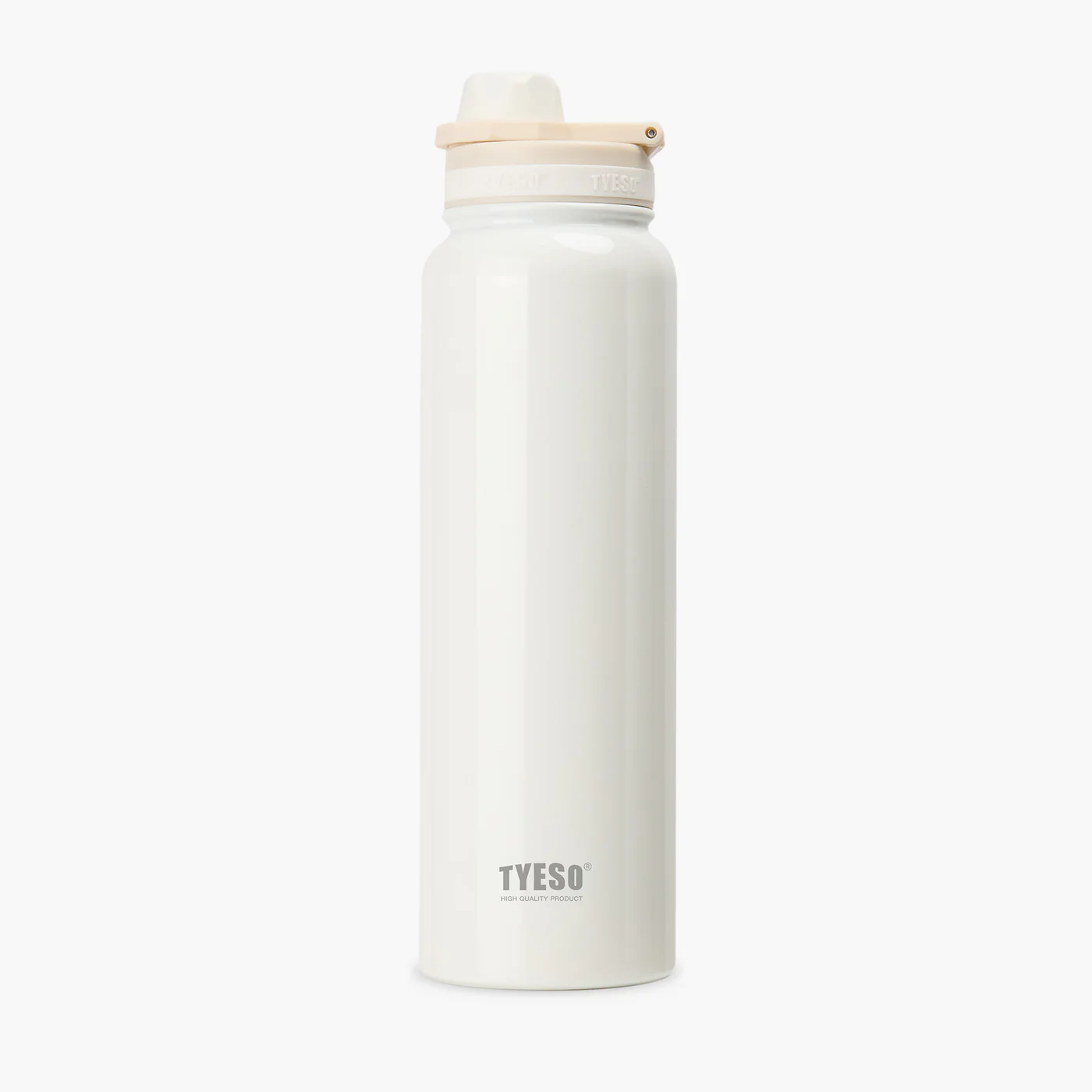 TYESO Vacuum Insulated Tumbler Sport Bottle (1200ml) White