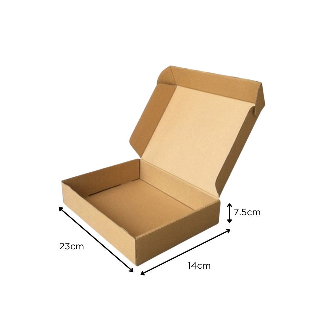 Kraft Mailer Box Brown (23cm x 14cm x 7.5cm)