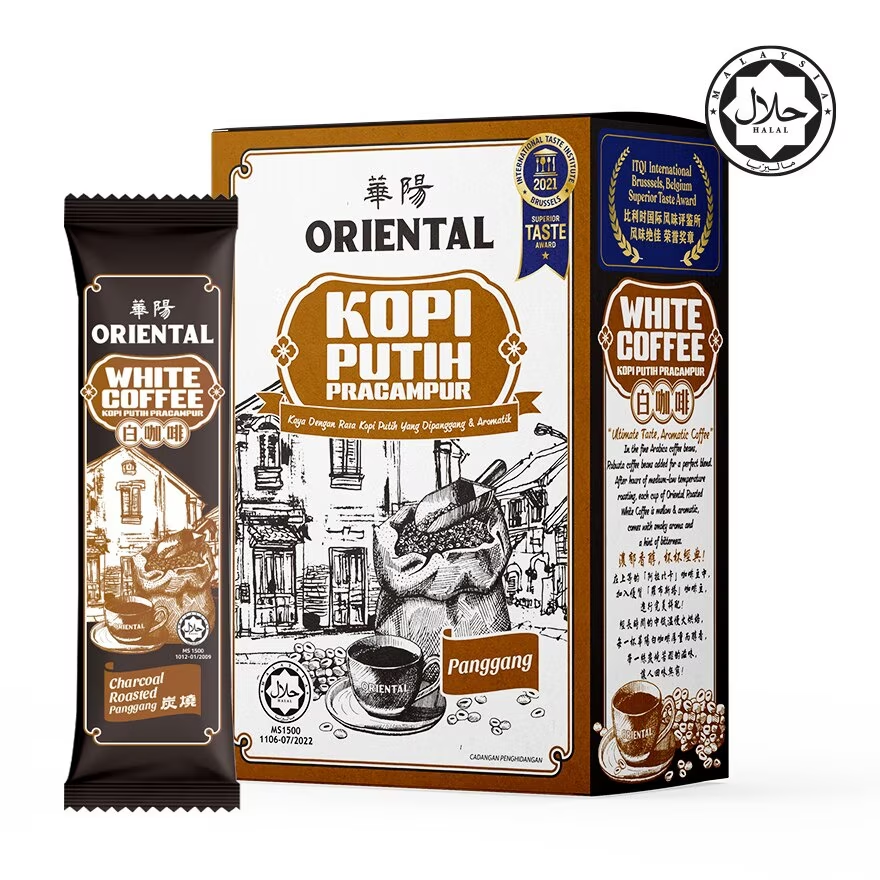 Oriental Roasted White Coffee | 400g (40g x 10) | Halal