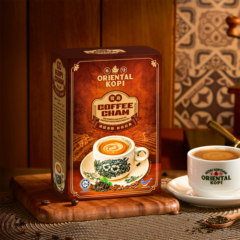 Oriental Coffee Cham | 380g (38g x 10) | Halal