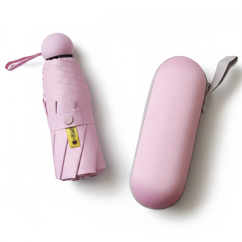 UVella Capsule Mini Umbrella - Candy Pink