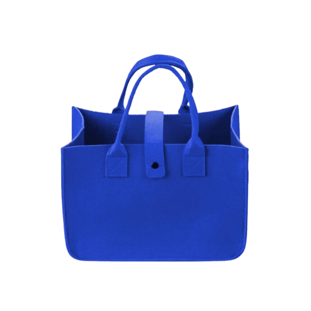 NÓVARE Felt Bag - Blue - Image 3