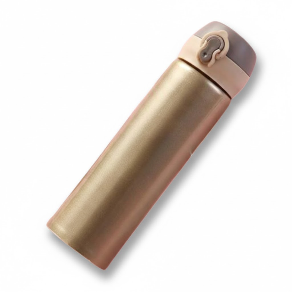 NÉOX Double Wall Vacuum Flask Thermos (500ml) - Gold