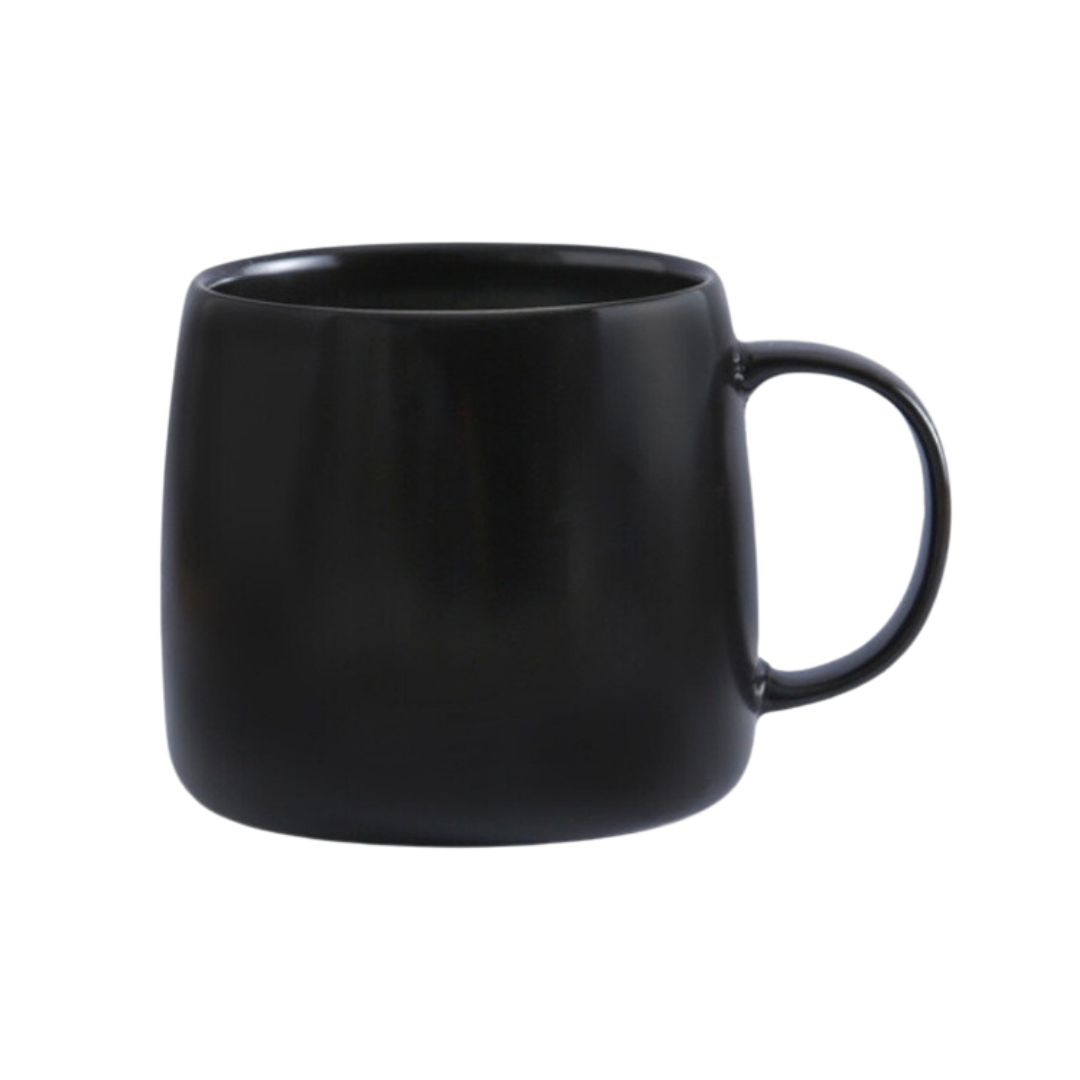 MORA Minimalist Matte Ceramic Mug (500ml | Black) - Image 6