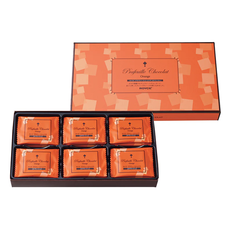 ROYCE Prafeuille Chocolat - Orange 30 pcs (130 g)