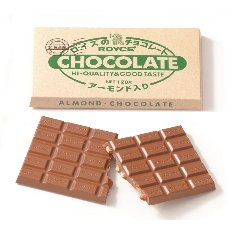 ROYCE Almond Chocolate Bar | 120g