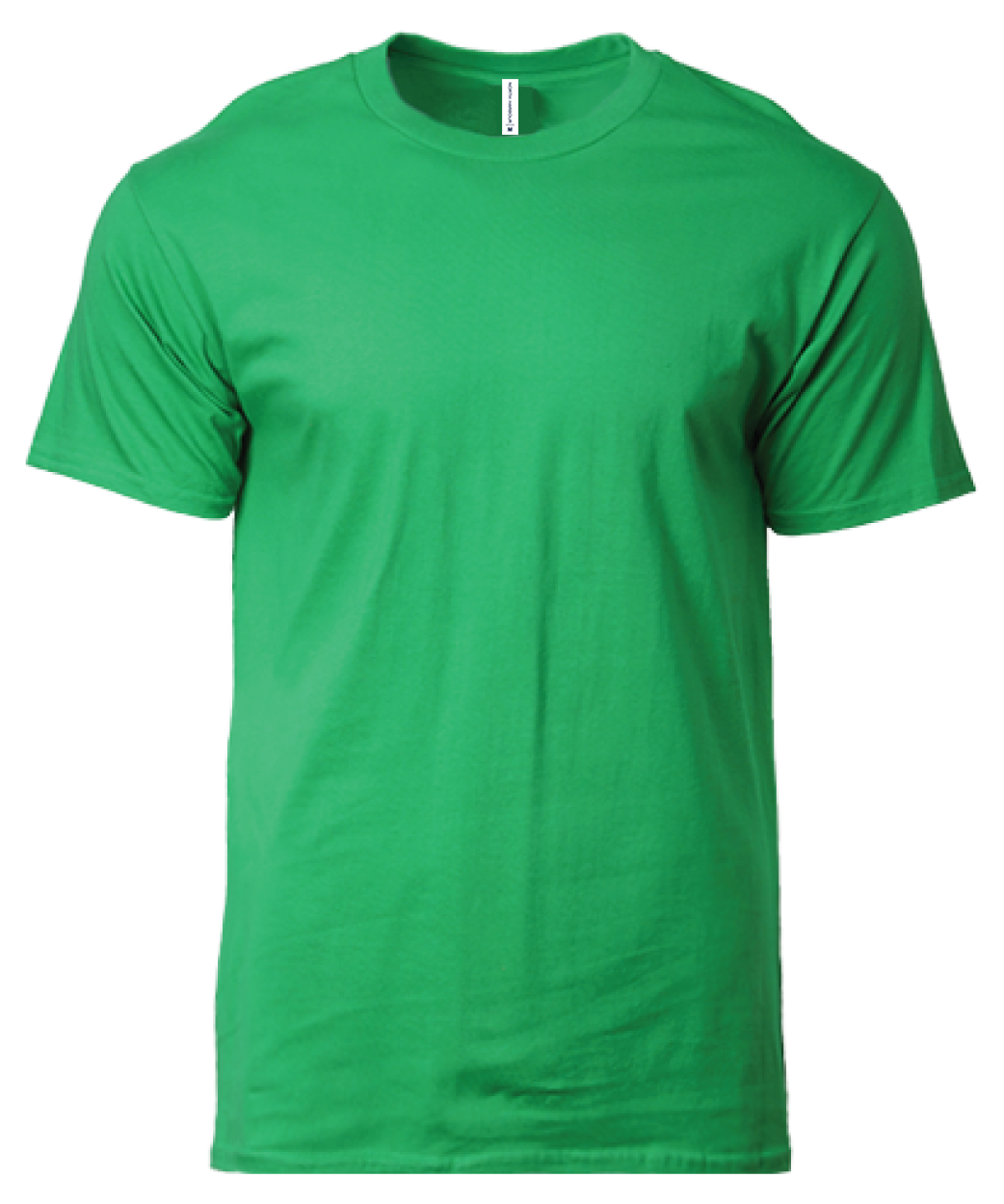 Round Neck T-Shirt - Ring Spun Cotton - 160gsm - North Harbour | Irish Green - Image 2