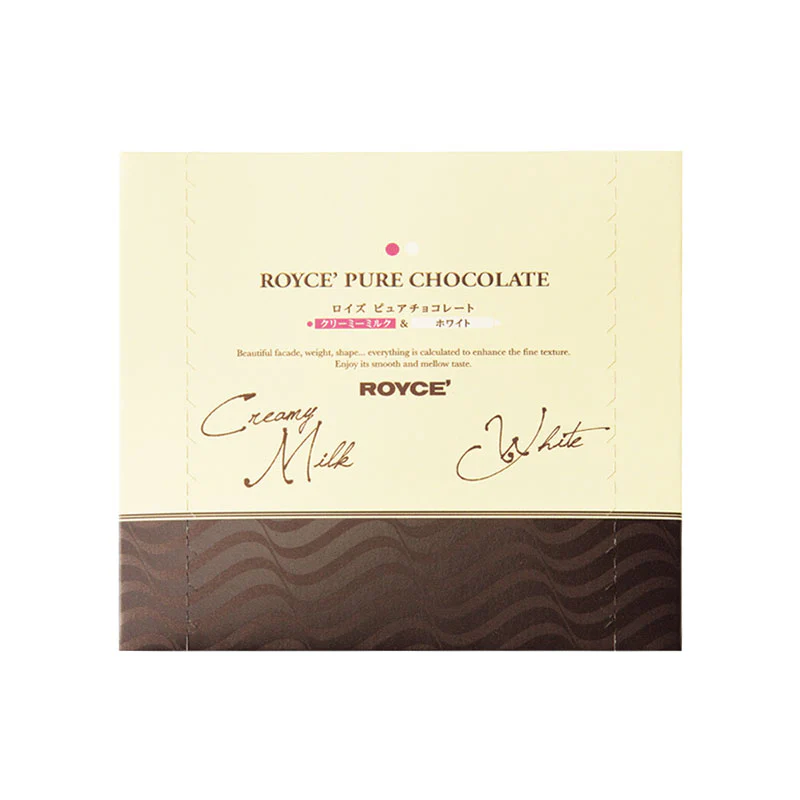 ROYCE Pure Chocolate Creamy Milk & White | 200g
