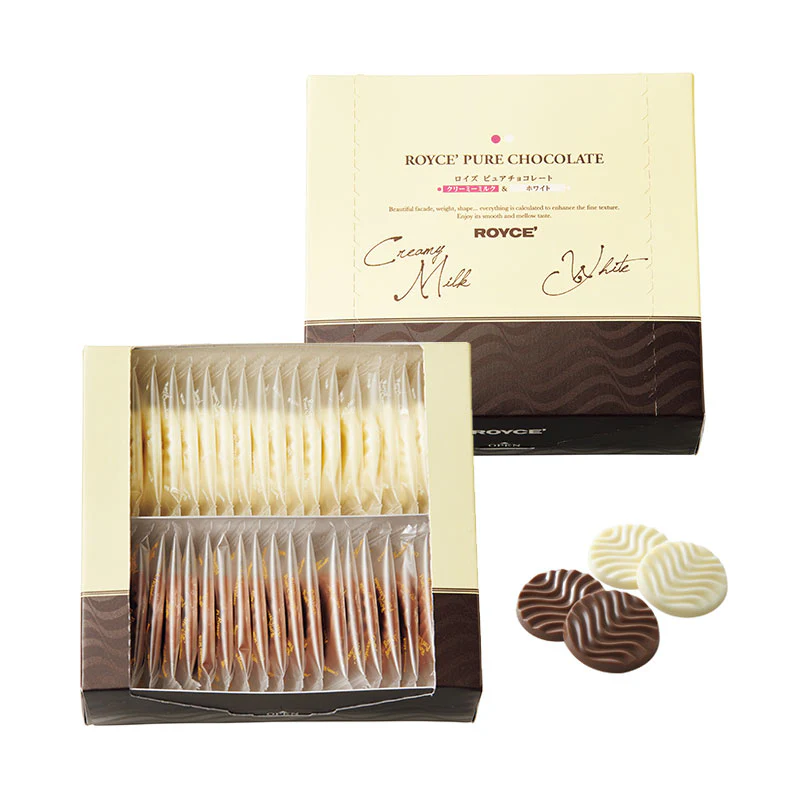 ROYCE Pure Chocolate Creamy Milk & White | 200g