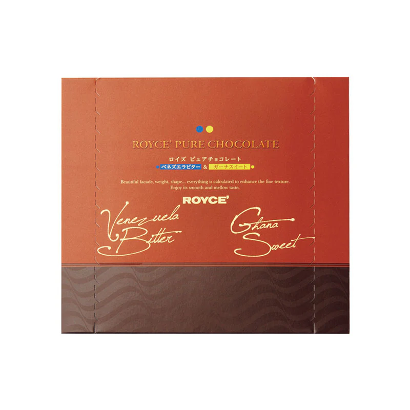 ROYCE Pure Chocolate Venezuela Bitter & Ghana Sweet | 200g