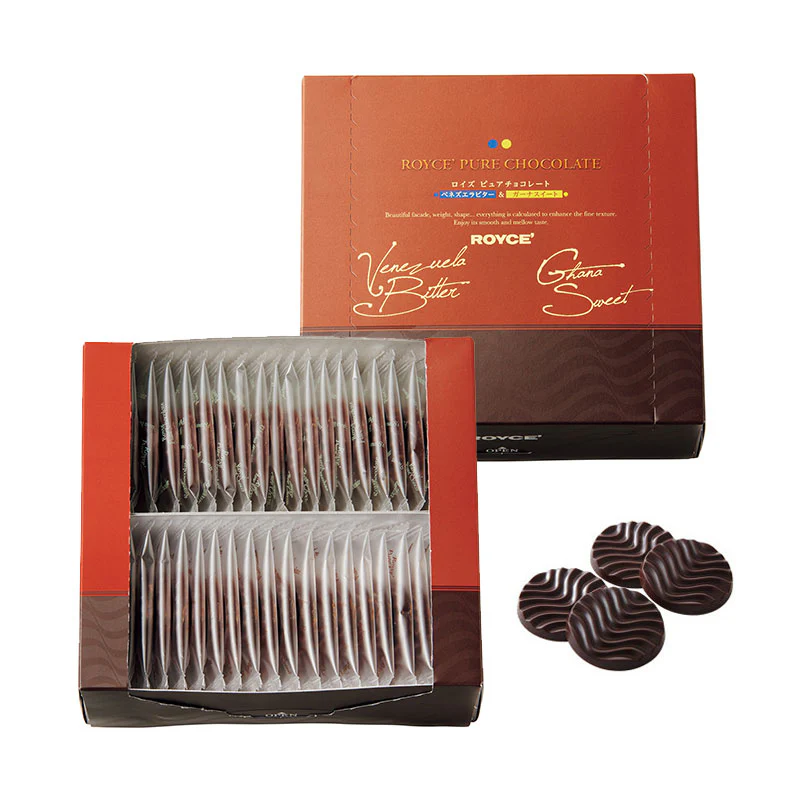 ROYCE Pure Chocolate Venezuela Bitter & Ghana Sweet | 200g
